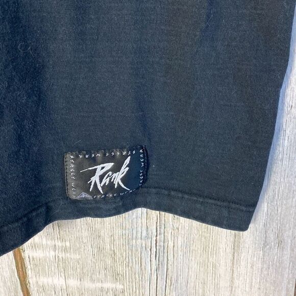 Vintage Goodwear Rank Streetwear Graphic Heavyweight T Shirt Neon Size L 90's 53 - Picture 3 of 11